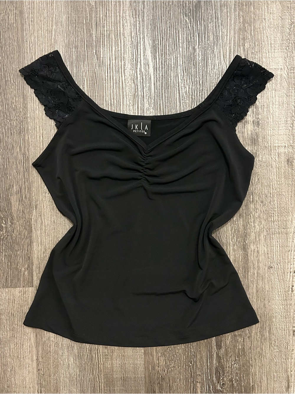 Whimsgoth 90s lace strap top